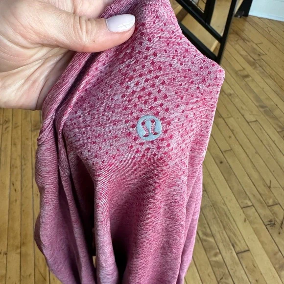 Lululemon Swiftly Tech Long Sleeve Shirt 2.0 Pomegranate / Pink Peony - Picture 4 of 4